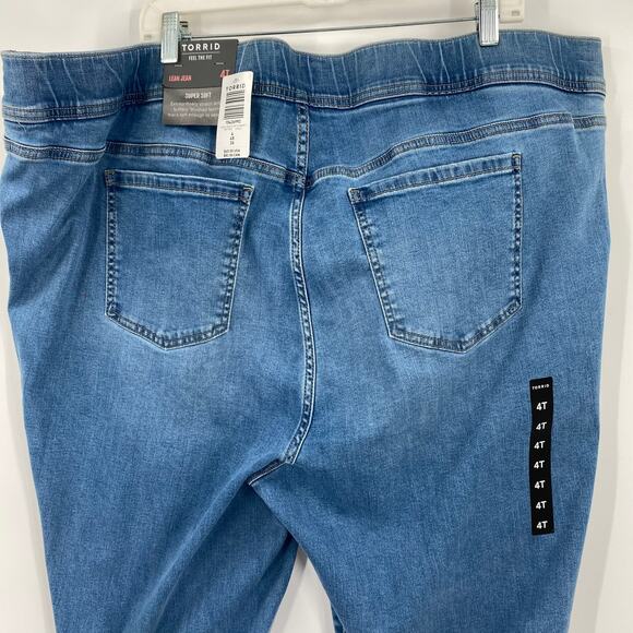 Torrid Lean Jean Super Soft Hip Hugger Jeans Size 4 - Picture 3 of 8